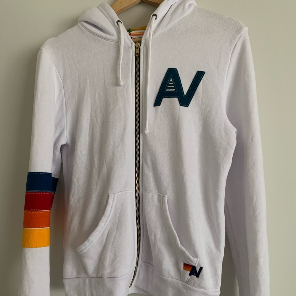 Like new size S aviator nation signature hoodie